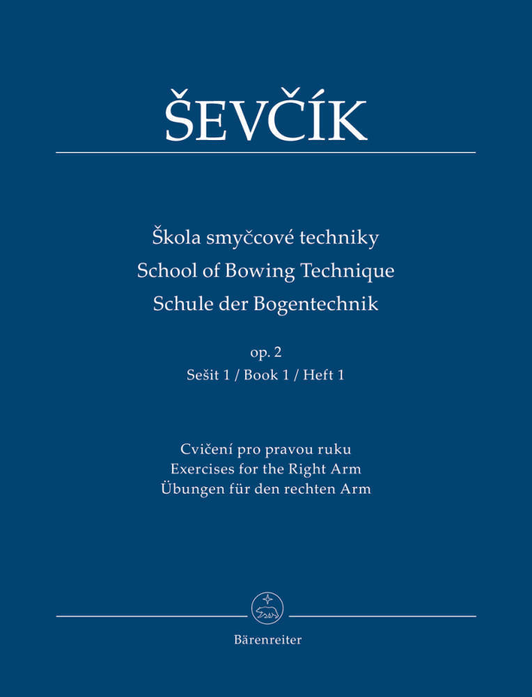 School of Bowing Technique op. 2, Book 1 - Sevcik/Foltyn - Violin - Book