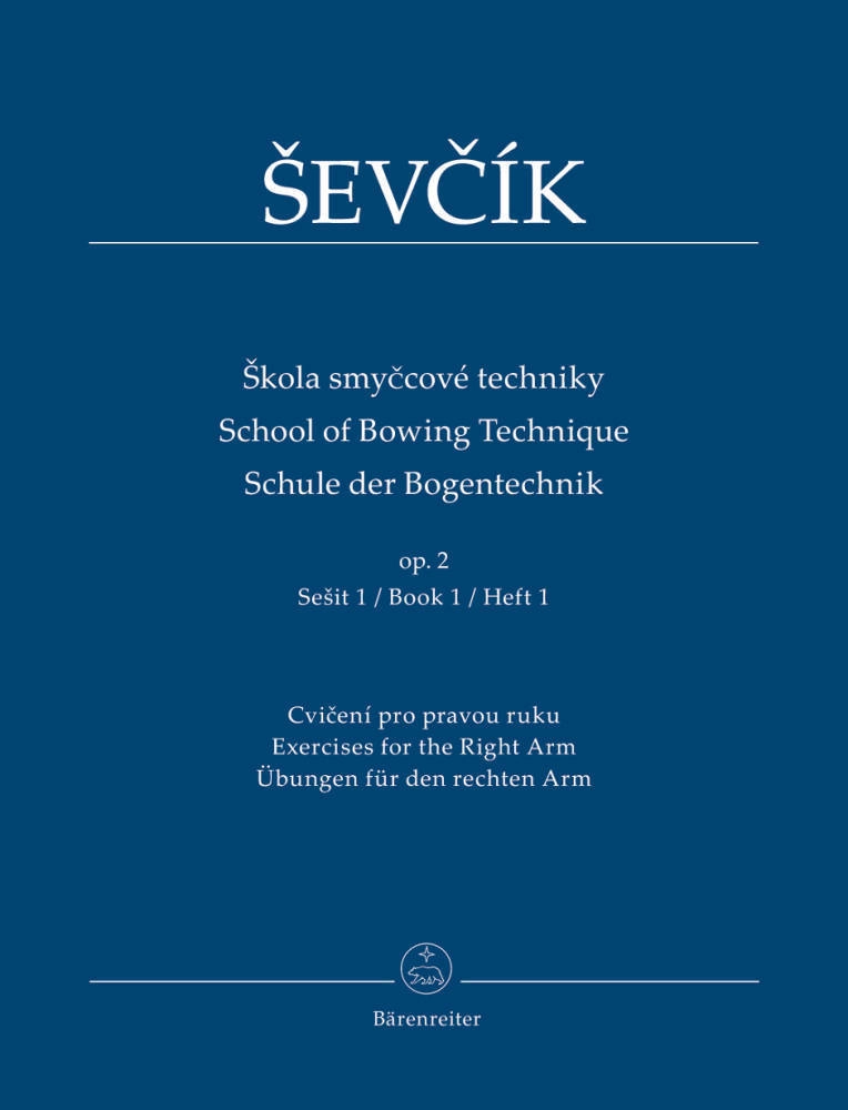 School of Bowing Technique op. 2, Book 1 - Sevcik/Foltyn - Violin - Book