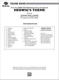 Hedwig\'s Theme (from Harry Potter) - Williams/Lopez - Concert Band - Gr. 2