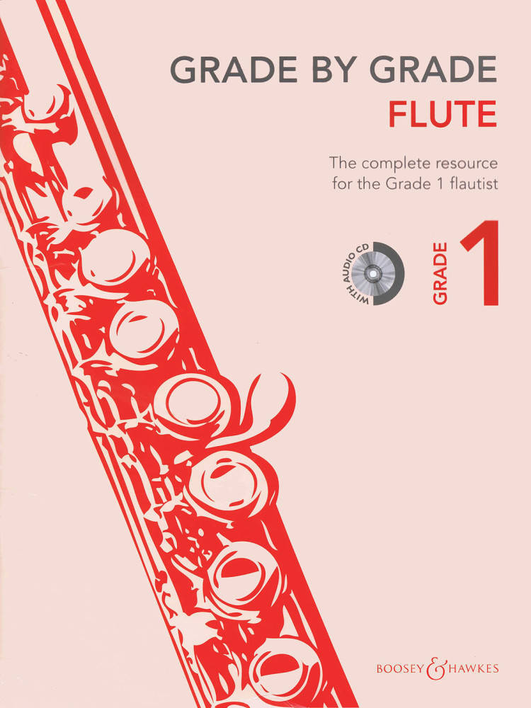 Grade by Grade - Flute (Grade 1) - Way - Book/CD