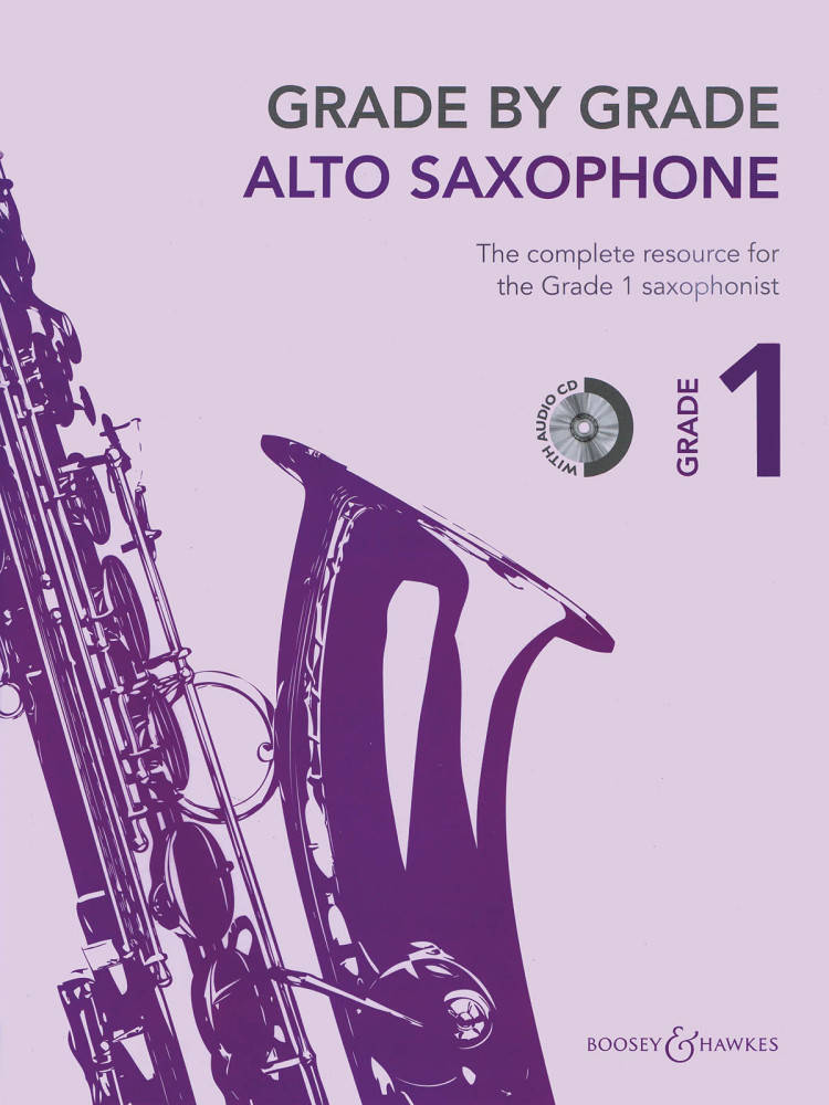 Grade by Grade - Alto Saxophone (Grade 1) - Way - Book/CD