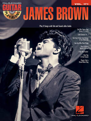 James Brown: Guitar Play-Along Volume 171 - Guitar TAB - Book/CD