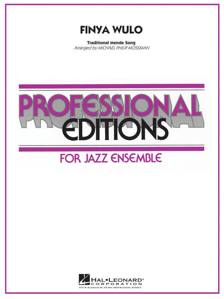 Finya Wulo - Mossman - Jazz Ensemble - Gr. 5