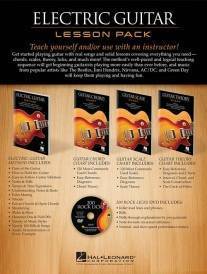 Electric Guitar Lesson Pack - Books/CD/DVD