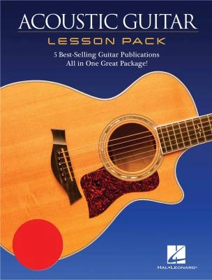 Hal Leonard - Acoustic Guitar Lesson Pack - Books/CD/DVD