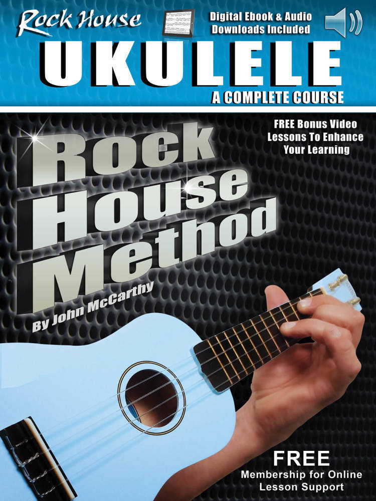 Rock House Ukulele: A Complete Course - McCarthy - Book/Online Audio