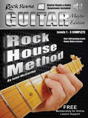The Rock House Guitar Method Master Edition - McCarthy - Book/Online Audio
