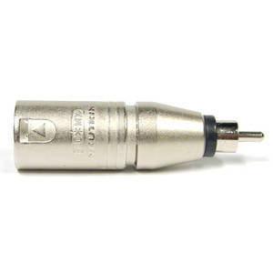 Link Audio RCA-M to XLR-M Adaptor