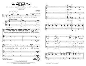 We Will Rock You (Medley) - May/Mercury/Huff - ShowTrax CD