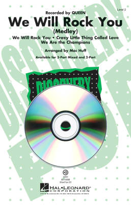 Hal Leonard - We Will Rock You (Medley) - May/Mercury/Huff - ShowTrax CD