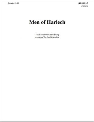 Eighth Note Publications - Men Of Harlech - Traditional Welsh/Marlatt - Concert Band - Gr. 1.5