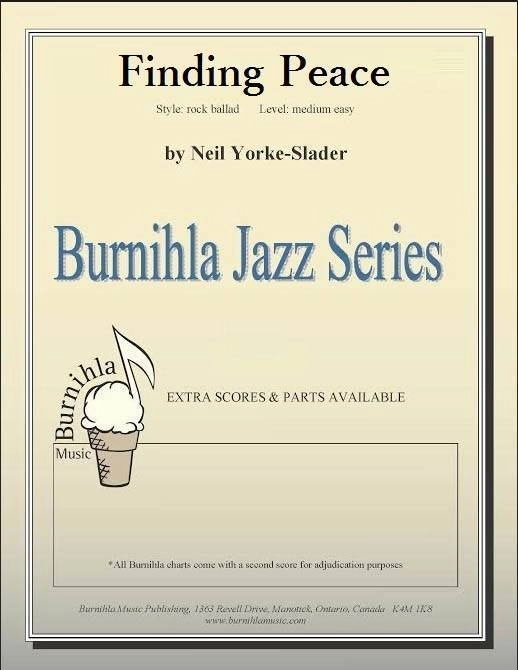 Finding Peace - Yorke-Slader - Jazz Ensemble - Gr. Medium Easy