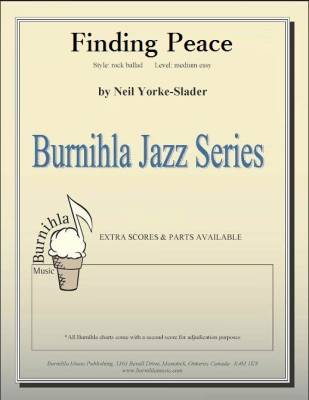 Burnihla Music - Finding Peace - Yorke-Slader - Jazz Ensemble - Gr. Medium Easy