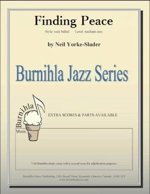 Burnihla Music - Finding Peace - Yorke-Slader - Jazz Ensemble - Gr. Medium Easy