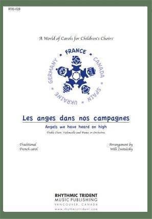 Les Anges Dans Nos Campagnes - Zwozdesky - Choral Octavo - SATB Accompanied