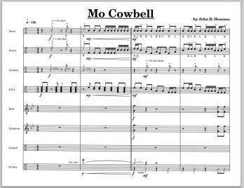 Mo Cowbell - Hearnes - Percussion Ensemble