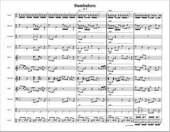 Sambalero - Davila - Percussion Ensemble