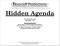 Hidden Agenda - Brooks - Percussion Ensemble