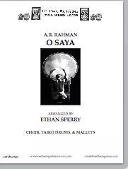 Earthsongs - O Saya - Rahman/Sperry - SATB