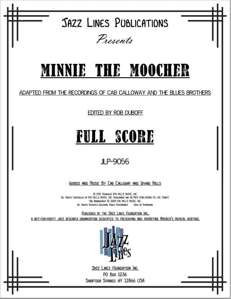 Minnie The Moocher - Calloway/Mills/Duboff - Jazz Ensemble/Vocal - Gr. Easy