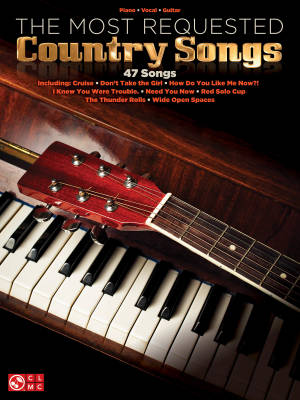 Hal Leonard - The Most Requested Country Songs - Piano/Voix/Guitare - Livre