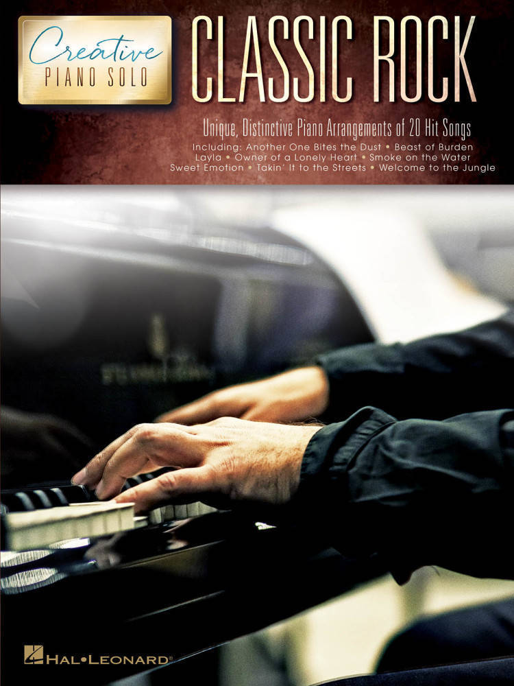 Classic Rock - Creative Piano Solos - Piano - Book