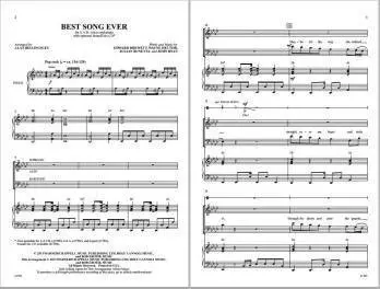 Best Song Ever - Drewett /Hector /Bunetta /Ryan /Billingsley - SAB