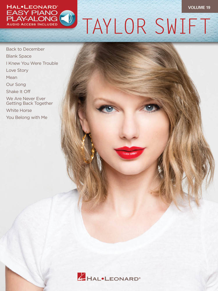 Taylor Swift: Easy Piano Play-Along Volume 19 - Easy Piano/Online Audio