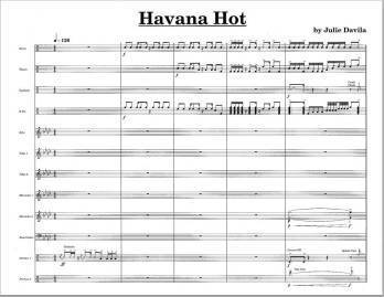Havana Hot - Davila - Percussion Ensemble