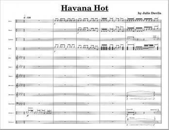 Havana Hot - Davila - Percussion Ensemble