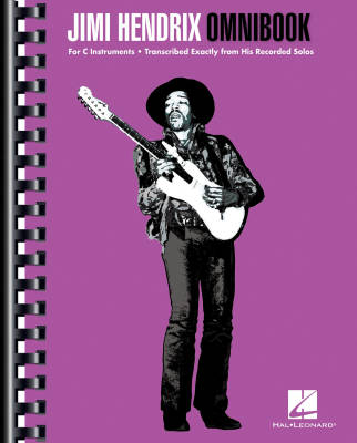 Jimi Hendrix Omnibook For C Instruments - Guitar TAB - Book
