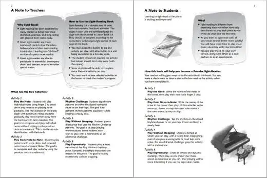 Premier Piano Course, Sight Reading 1A - Matz/McArthur - Piano - Book