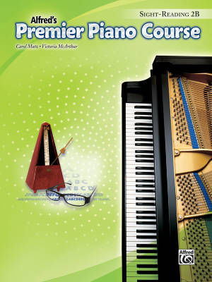Alfred Publishing - Premier Piano Course, Sight Reading 2B - Matz/McArthur - Piano - Book