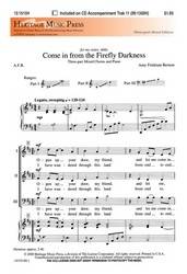 Heritage Music Press - Come in from the Firefly Darkness - Bernon - SAB