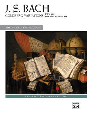 Alfred Publishing - Goldberg Variations, BWV 988 - Bach - Advanced Piano