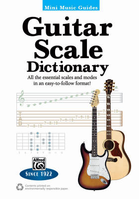 Mini Music Guides: Guitar Scale Dictionary - Gunod/Harsberger - Book