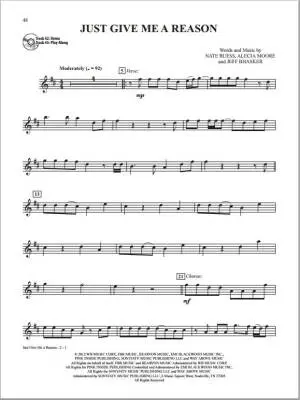 Billboard Top Tracks Instrumental Solos - Alto Saxophone - Book/CD