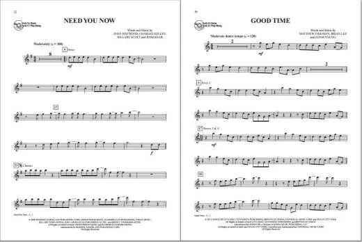 Billboard Top Tracks Instrumental Solos - Alto Saxophone - Book/CD