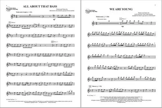 Billboard Top Tracks Instrumental Solos - Alto Saxophone - Book/CD