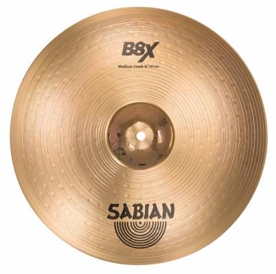 Sabian - Cymbale B8X crash moyenne - 16 pouces