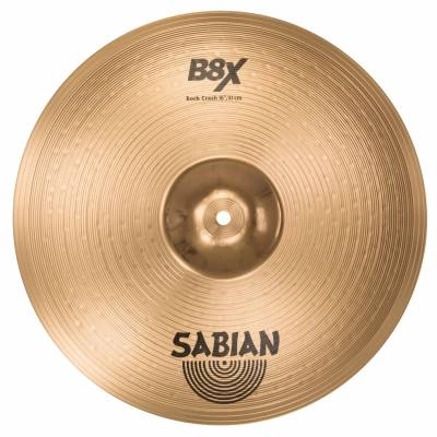 Sabian - Cymbale B8X Rock Crash - 16 pouces
