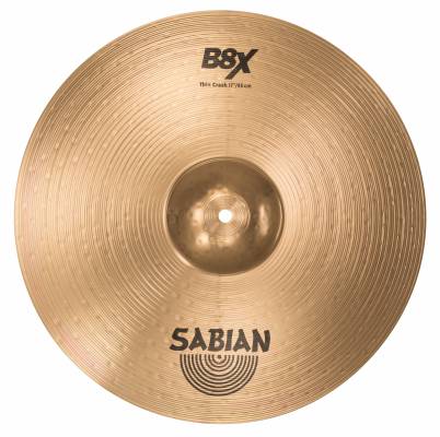 Sabian - B8X Thin Crash Cymbal - 17 Inch