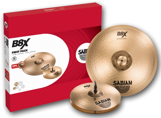 Sabian - Ensemble B8X First Pack - 13HH/16Crash