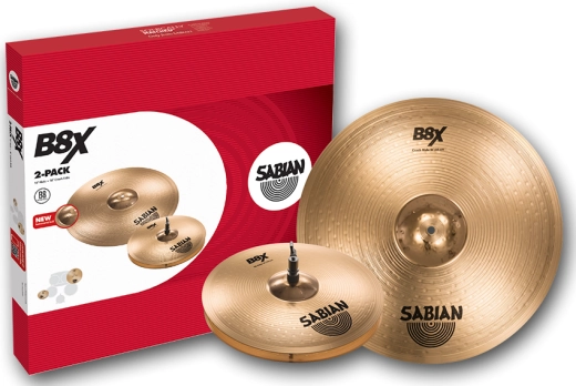 Sabian - B8X 2-Pack - 14HH/18Crash Ride