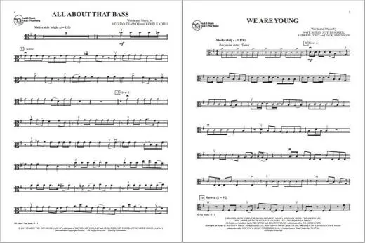 Billboard Top Tracks Instrumental Solos - Viola - Book/CD