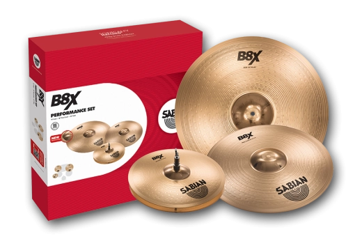 Sabian - B8X Performance Pack - 14HH/16TC/20Ride