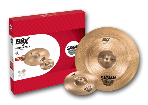 Sabian - B8X Pack Effets - 10 Splash/18 Chinois