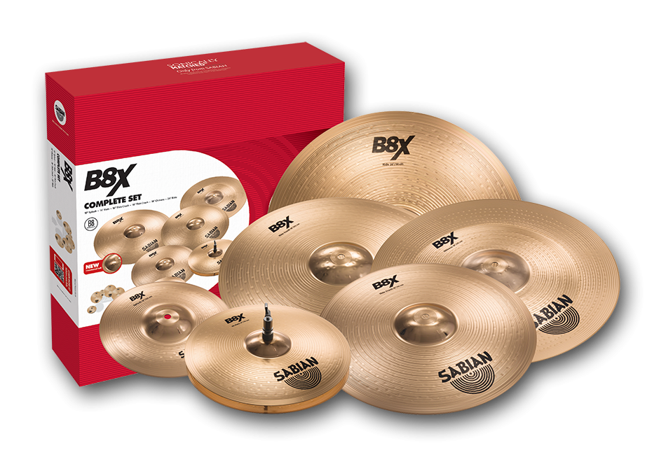 B8X Complete Pack - Cymbal Set