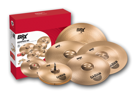 Sabian - B8X Complete Pack - Cymbal Set