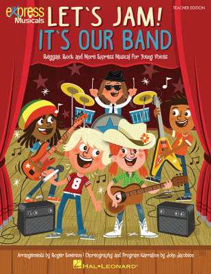 Hal Leonard - Lets Jam! Its Our Band (Revue) - Emerson/Jacobson - Classroom Kit